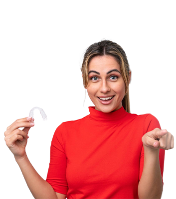 Invisalign medi.ligner in Hand